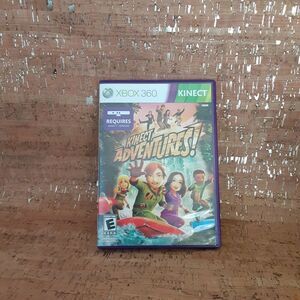 Kinect Adventures Xbox 360 Video Game UNTESTED Original box Family Fun